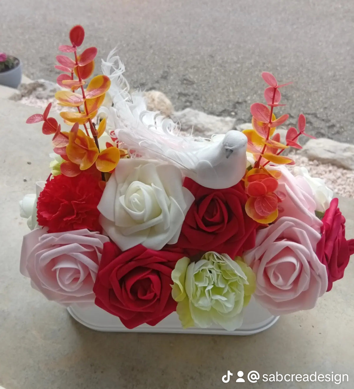 Bébé jardinière d'automne