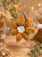 Porte clés fleur