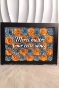 Cadre fin d'année 13x18 cm